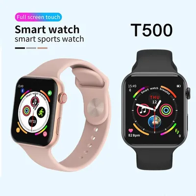 COLOR CLUB T100 Plus, Series 7, 385x320 HD Pixel Smartwatch Pair Android &  iOS (Black Strap, Size : Free Size) : : Electronics