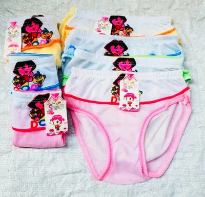 Free Size, 1 Pieces 0 Years To 1.5 Years Kids Girl Underwear - Panties  (Waist 8 To 15 Inch) VI - Buy Free Size, 1 Pieces 0 Years To 1.5 Years Kids