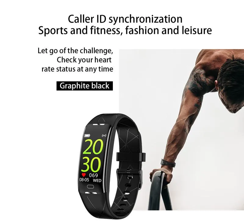 I5 smart bracelet Bluetooth waterproof multifunction | Resistente al agua,  Bluetooth, Negro blanco rosado