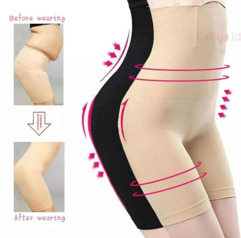 High Waist Body Shaper Slimming Panties 360 Tummy Control Stomach