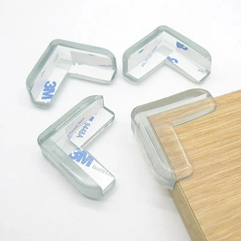 Baby Proofing Silicone Tables Edges /Protector Cover - 4pcs
