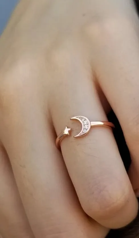 Anavia Round Disc Plate Geometric Minimalist Signet Ring for Women Gir –  Anavia Jewelry & Gift