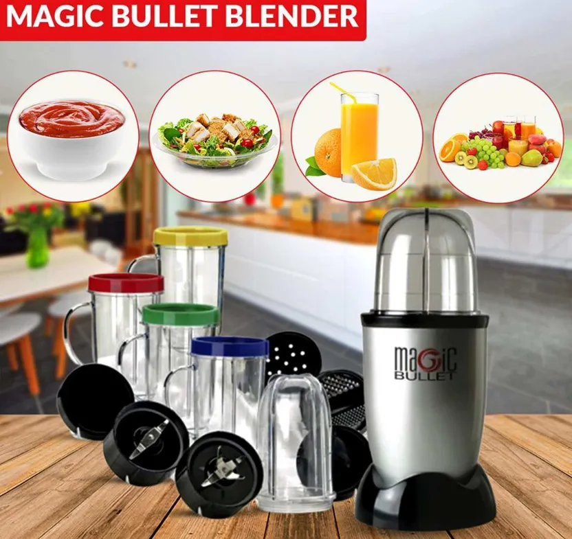 Bullet High Speed Grinder Juicer and Chopper 21 Piece Amazing Multi Purpose Blender  Set for Kitchen