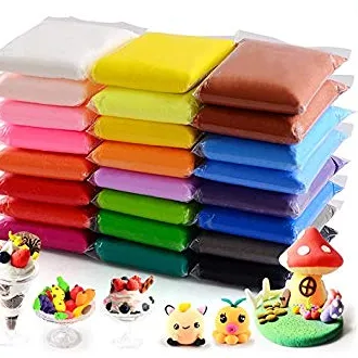 24 Colors Air Dry Clay, Ultra Light Modeling Clay, Magic Clay Artist Studio  Toy, No-toxic Modeling Clay Dough
