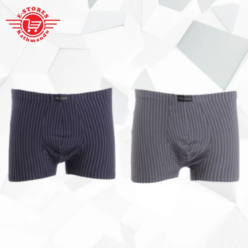 Roober Original Striped Men's Underwear (Pack Of 2Pcs) - Buy