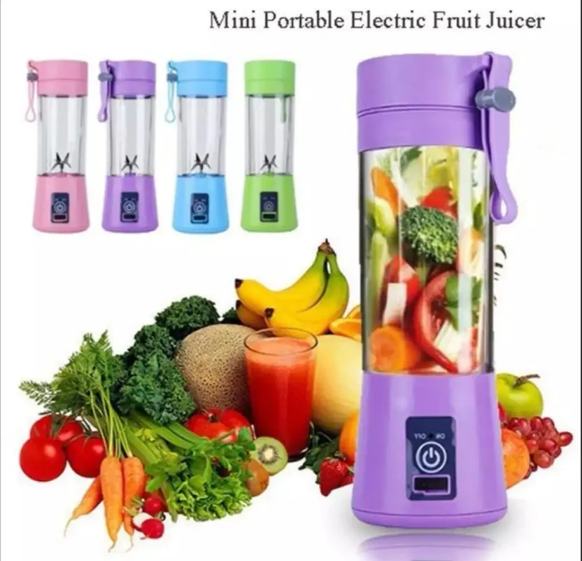 Portable Blender USB Mixer Electric Juicer Machine Smoothie Blender Mini  Food Processor Personal Blender Juice Blenders